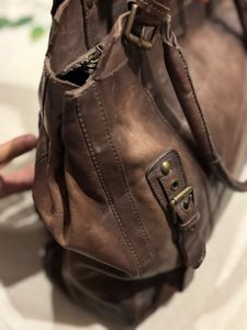 real leather Mous bag