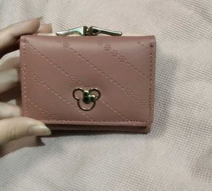 Cute Pink Mickey Mouse Wallet