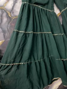 Bottle Green Shrara Set
