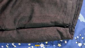 Beautiful Neck Design Black Crop Top
