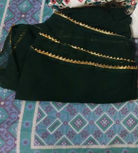 Elegant Green Embroidered Kurta Set