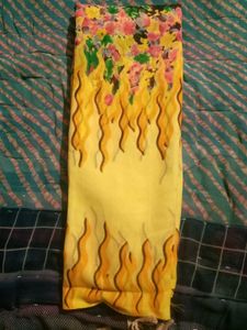 Sale 2 Combo Saree Yellow And Pink