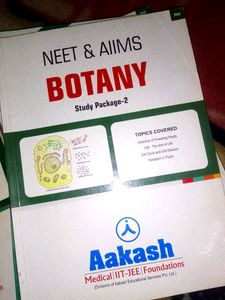 Aakash study package botany for neet