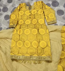 Kurti With Skirt