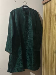 Royal Green Men’s Wedding Kurta