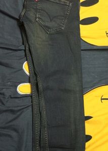 Dark Blue Denim Jeans For Men