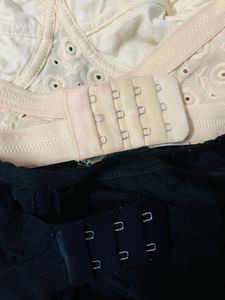 Eyelet Detail Bras - Set of Two