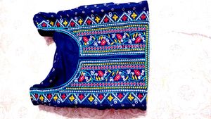 Blue Printed Kurta