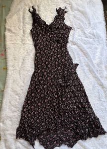 Floral Print Midi Dress