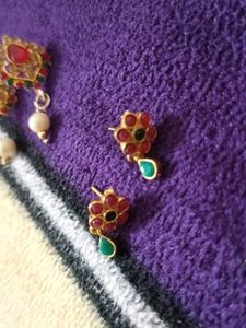 Jewelry Set: Earrings &amp; Ring