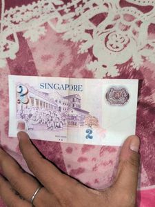 Singapore currency 2$ note