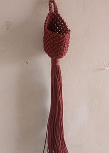 Macrame Flower Stend
