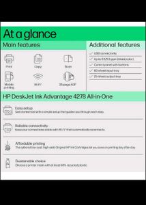 HP DeskJet 4175 Printer