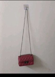 Burgundy Shoulder Bag