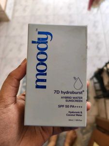 Moody Hydroblast Sunscreen