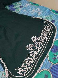 Green Embroidered Tunic Top