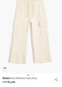 Koton Girls Mid-Rise Track Pants