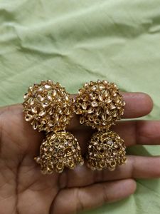 Beautiful Kundan Jhumkaa
