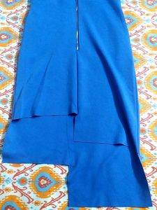 Blue Zip-Up Romper