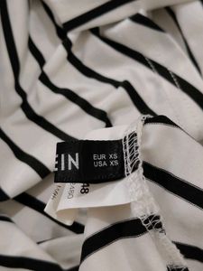 Striped Twist-Front Top