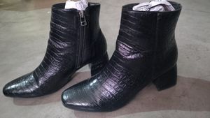 Textured Black Boots | El Paso