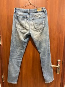Skinny Blue Jeans