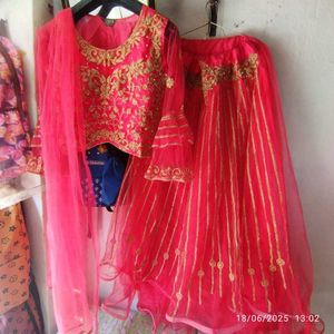 Rani Embroidered Lehenga Choli