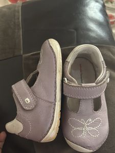 Elefanten Girls Purple Butterfly Shoes
