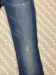 Ripped Bootcut Jeans
