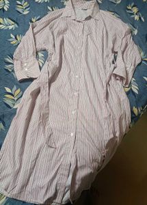 COTTON SHIRT DRESS