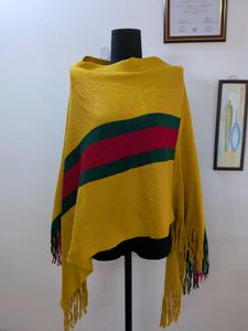 Striped Scarf (Poncho)