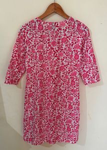 Floral Print Kurta xs