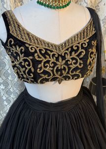 Elegant Black Lehenga Choli