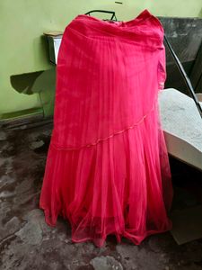 Hot Pink Lehenga skirt