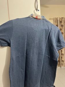 DNMX Tropical Blue Polo Shirt