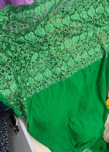 Green Saree