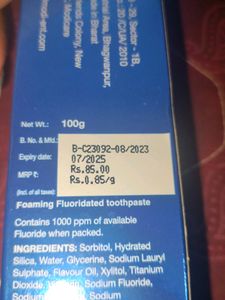 Modicare Fresh Moment Fluoride Toothpaste With Freshmint SPA** And Xylitol