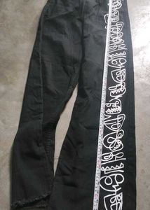 Statement Black Wide Leg Jeans For My Tall Girlies