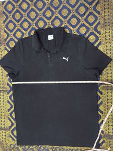 Puma Black Polo Shirt