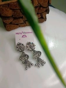 Oxidised Earrings