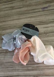 Silk Scrunchie Set
