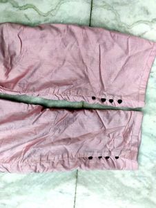 Pink Colour Silk  Pant