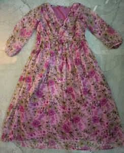 Floral Print Maxi Dress