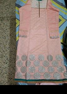 Beautiful Suit With Churidaar.