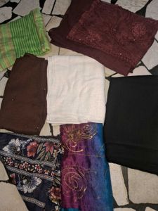 7 Scarf And Stole Combo