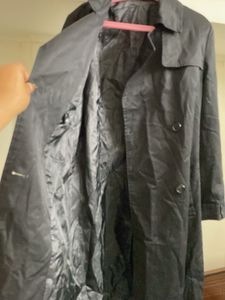 Classic Black Trench Coat