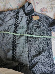 Patterned Long Sleeve Shirt