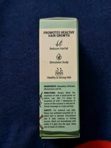 Pilgrim Spanish Rosemary Essential Hair Oil