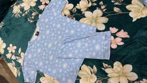 Cute Printed Pajama Set