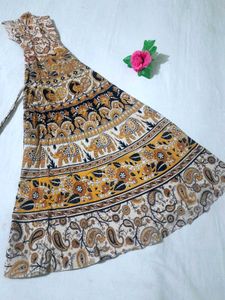 Jaipuri Print Dress